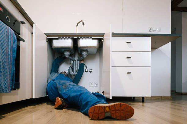Professional Pipe Repair technician working in Mather, PA